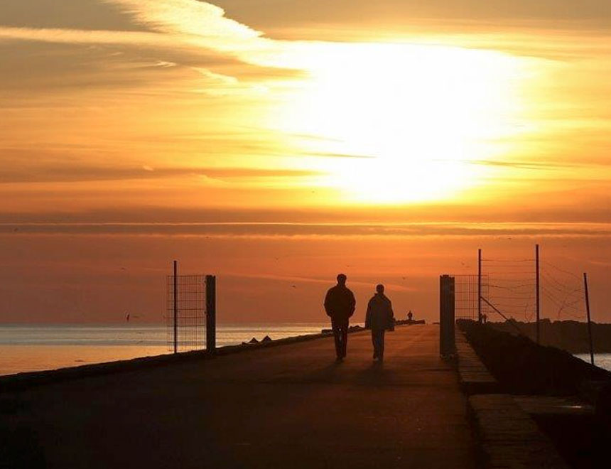 The piers of IJmuiden