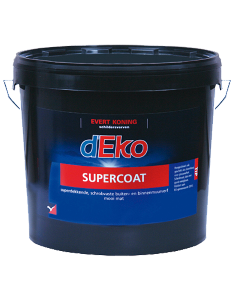Supercoat 8600 wall paint for indoor or outdoor use 