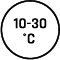 Temperature during application 10-30 degrees